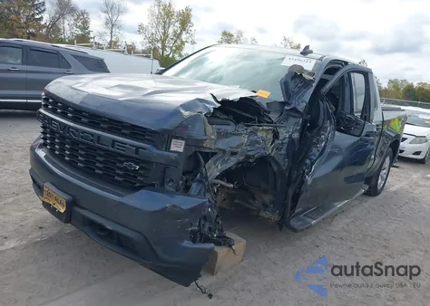 2021 Chevrolet Silverado 1500 из США, поврежденный, VIN 1GCPYBEK9MZ303079